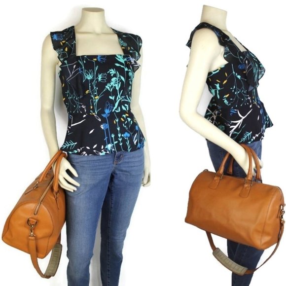 Chanel Tan Caviar Leather Vintage Travel Bag - Picture 3 of 12